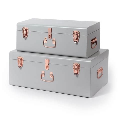 suitcase style storage boxes